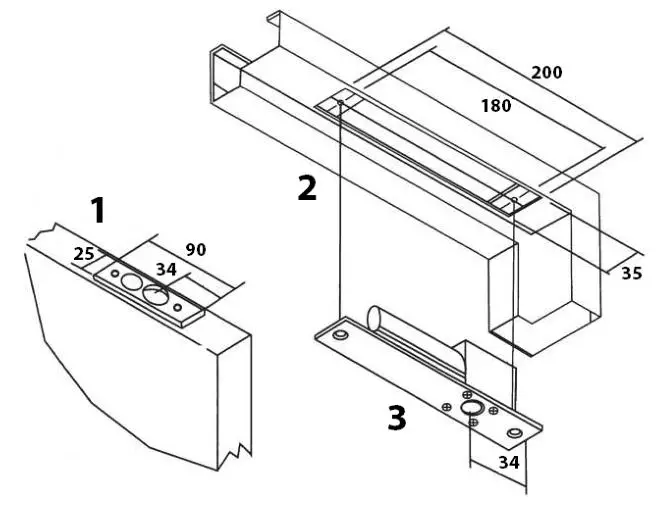 zap ACC514 Electric Bolts Locks - ACC514