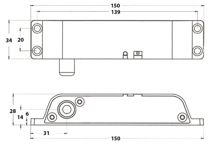 zap ACC514 Electric Bolts Locks - ACC516