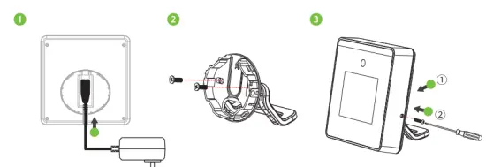 ZKTeco miniTA 2 8 Inch Linux Visible Light - installation