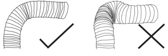 schweigen EV 9UCQ Rangehood - Flexi Ducting