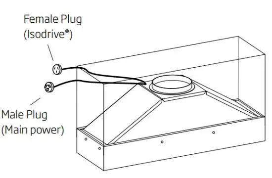 schweigen EV 9UCQ Rangehood - Installation Example 3