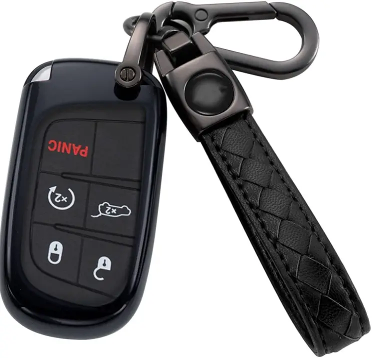 HAOFEN-for-Dodge-Key-Fob-Cover-Key-Fob-Cover-Case-for-Dodge-Charger-image