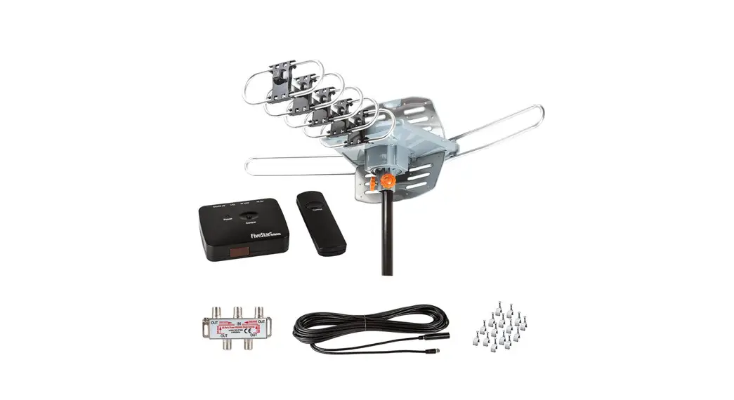 Longyou Xujun Electronics Fsa5809 Rotating Remote Controlled Tv Antenna Instruction Manual
