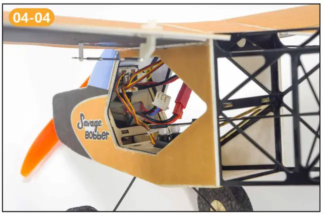 DANCING WINGS HOBBY E32 600mm Savage Bobber - Power System Installation and Adjustment 2