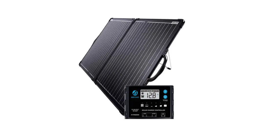 Powereco Pe-ptk-100wpx20a 100 Watt 12 Volt Monocrystalline Foldable Solar Suitcase User Manual