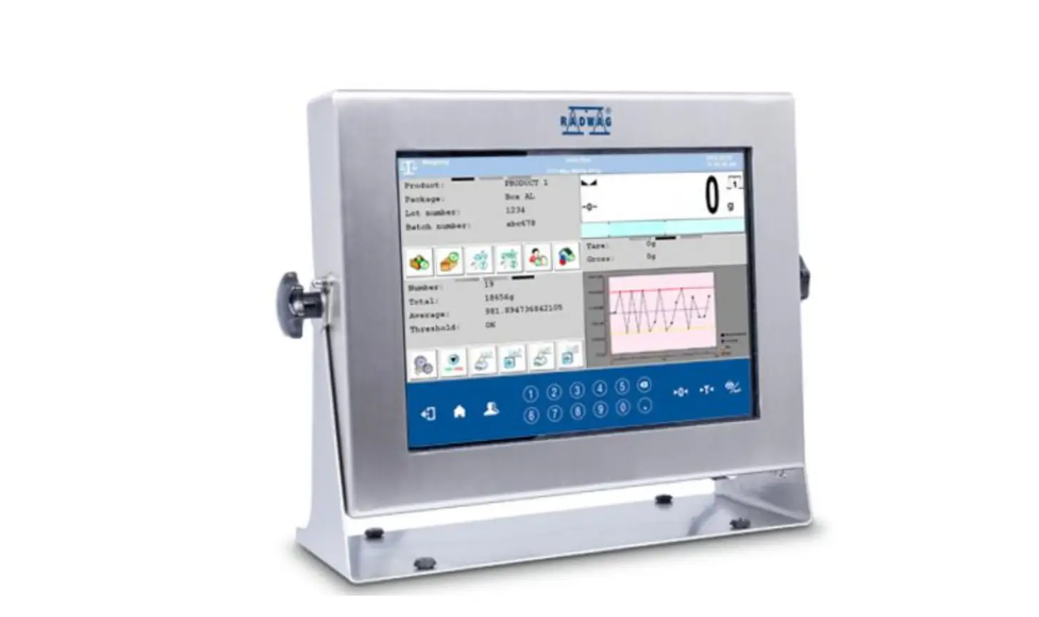 Radwag Pue Hy10 Stainless Steel Full-featured Weighing Indicator User Guide