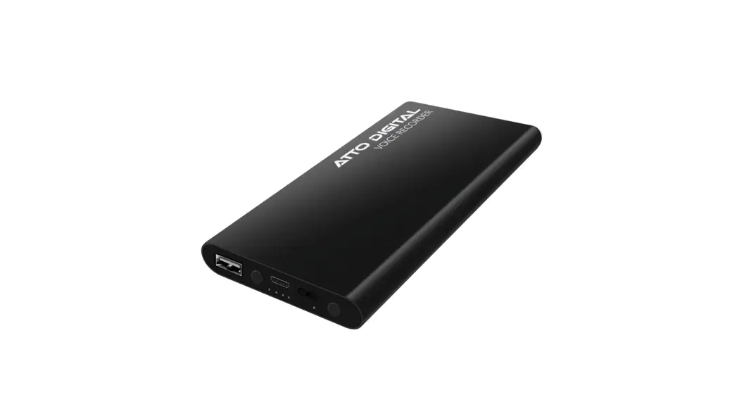 Atto Digital Powerec Voice Recorder Power Bank User Manual Atto Digital Powerec Voice Recorder Power Bank User Manual