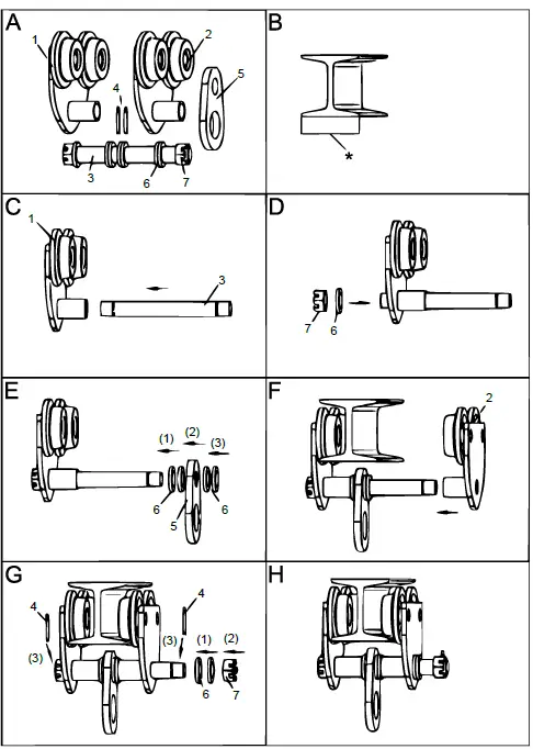 XPOtool 62680 Hand-Geared Crane Trolley-2