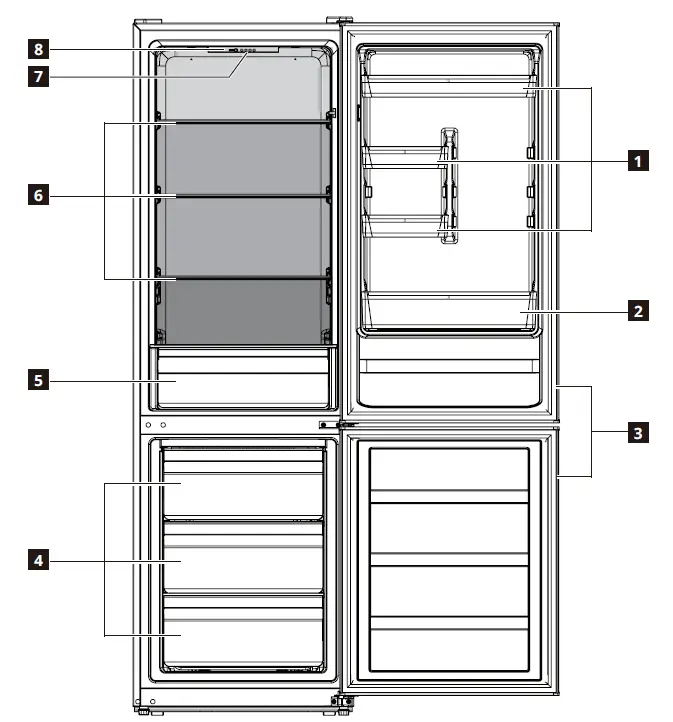 IKEA-UPPKALLA-Freestanding-Fridge-Freeze-fig4