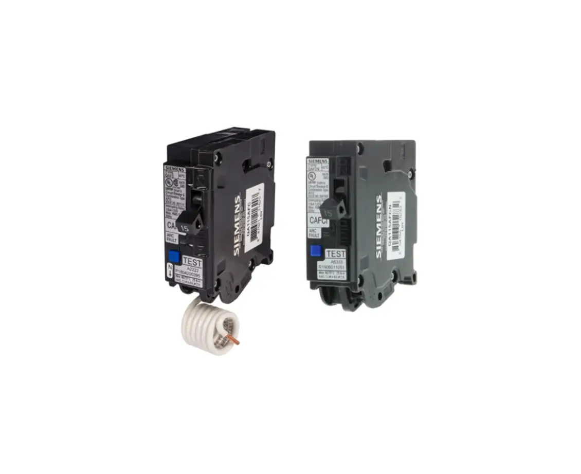 Siemens Tandem Combination Type Arc-fault Circuit Intereupters Instructions