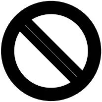 HRZ00020 - Prohibited