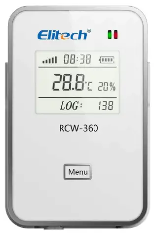 Elitech RCW-360 Wireless Temperature and Humidity Data Logger