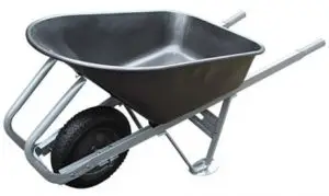 GROUNDWORK 6 Cubic Feet Large Load Wheelbarrow