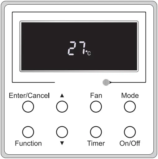 BLUERIDGE BMKH12MCC Wired Remote Controller Fig.4