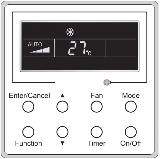 BLUERIDGE BMKH12MCC Wired Remote Controller Fig.5