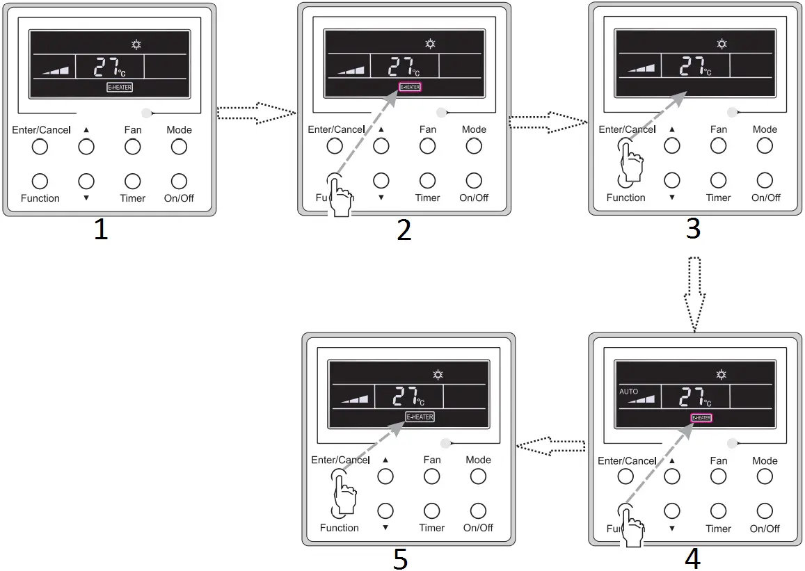 BLUERIDGE BMKH12MCC Wired Remote Controller fig 14