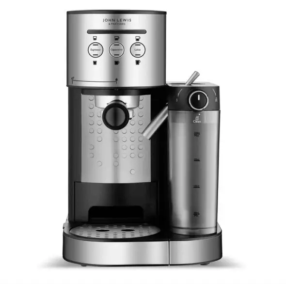 Espresso Machine with Integrated Milk System