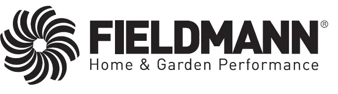 FIELDMANN FZR 4616 B 4 In 1 Petrol Rotary Lawn Mower LOGO