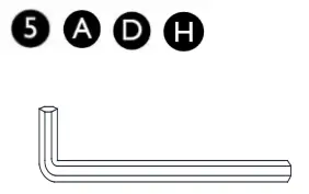 John Lewis Loft Desk Grey White - STOP 45