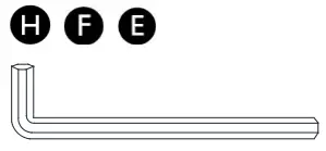 John Lewis Loft Desk Grey White - STOP 6 X