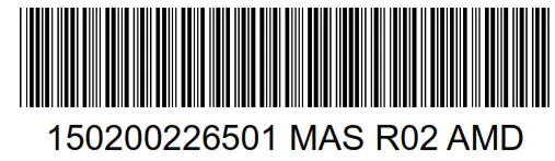 ASUS XT8 ZenWiFi AX6600 Tri Band WiFi Router - bar code