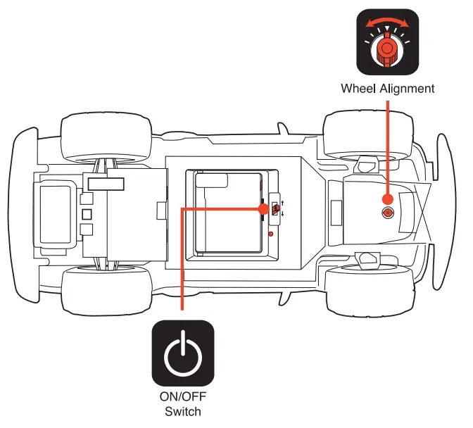 NEW BRIGHT 61086UEP RC Bigfoot Lights and Sounds - fig
