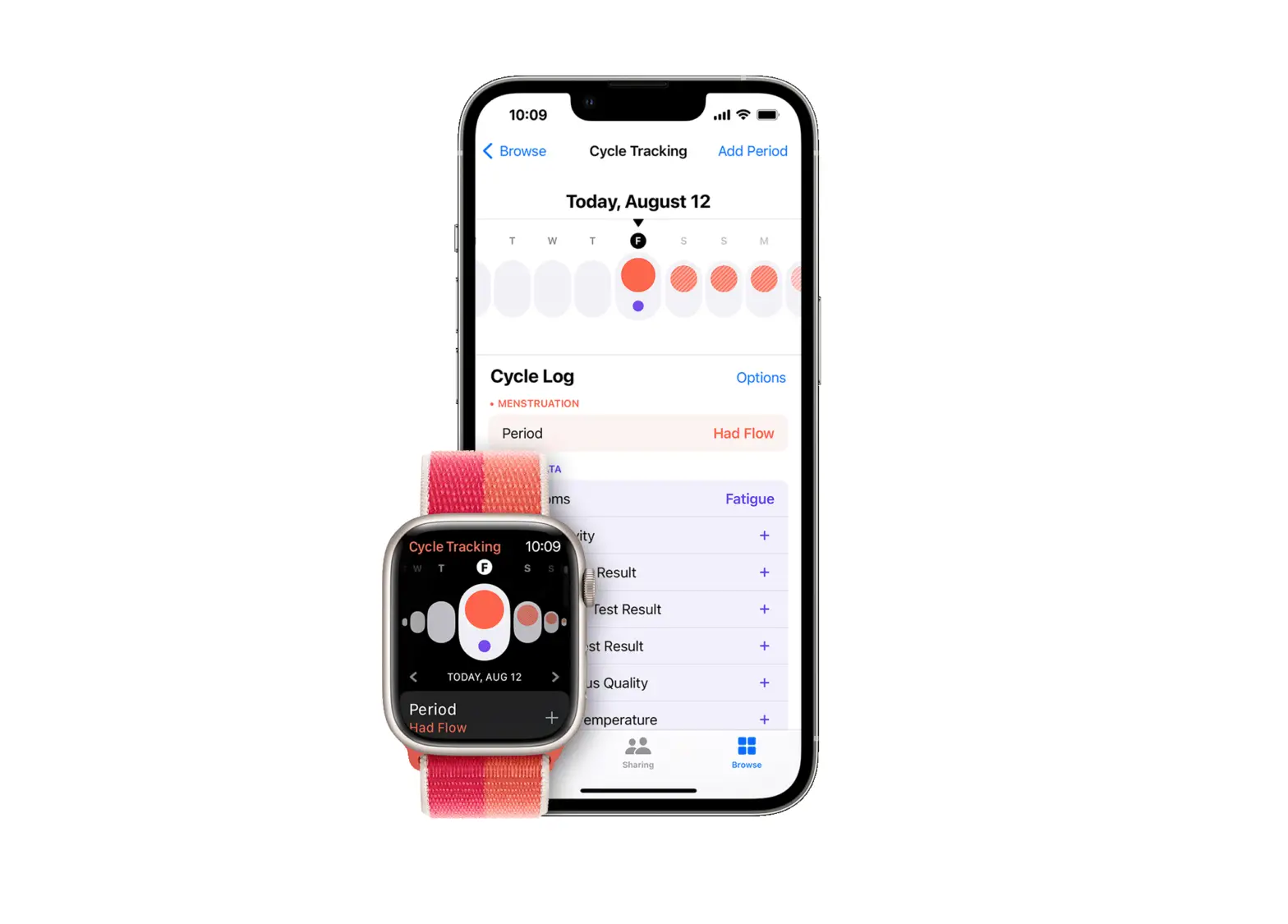 Track Your Menstrual Cycle In Health On Ipod Touch