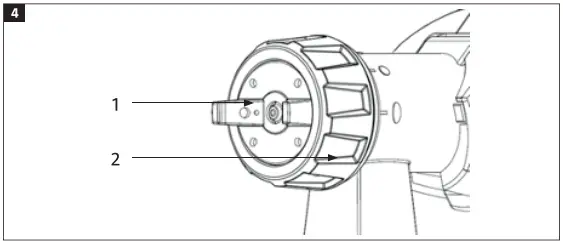 MEEC TOOLS 014167 230V-400W Spray Gun-fig6