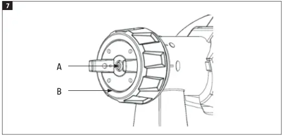 MEEC TOOLS 014167 230V-400W Spray Gun-fig9