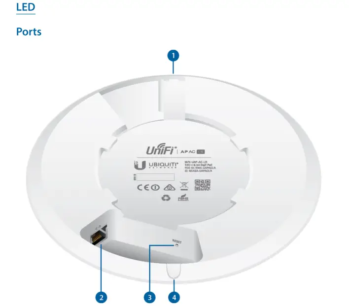 UBIQUITI UAP-AC-LR UAP AC LR Access Point fig 2