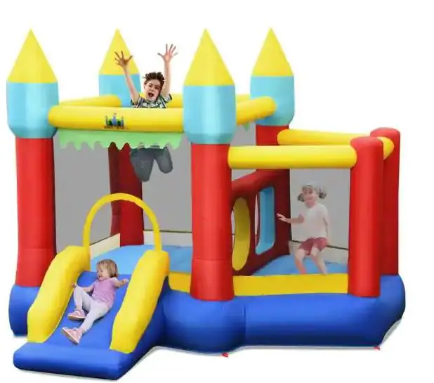 GYMAX GYM06247 Inflatable Bounce House Slide Jumping Castle Ball Pit Tunnels PRODUCT