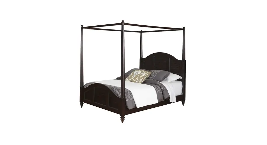 Homedepot Bf-747g Black Non-upholstered Metal Frame Queen Heavy Duty Steel Slat Canopy Bed Instruction Manual Homedepot Bf-747g Black Non-upholstered Metal Frame Queen Heavy Duty Steel Slat Canopy Bed Instruction Manual