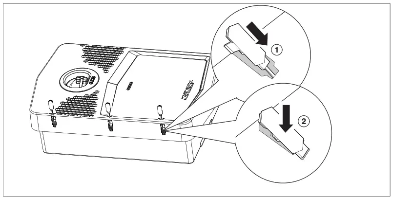GEWISS GWJ3012R Joinon Range Electric Vehicle Charging Wallbox - CLOSING THE CASING6