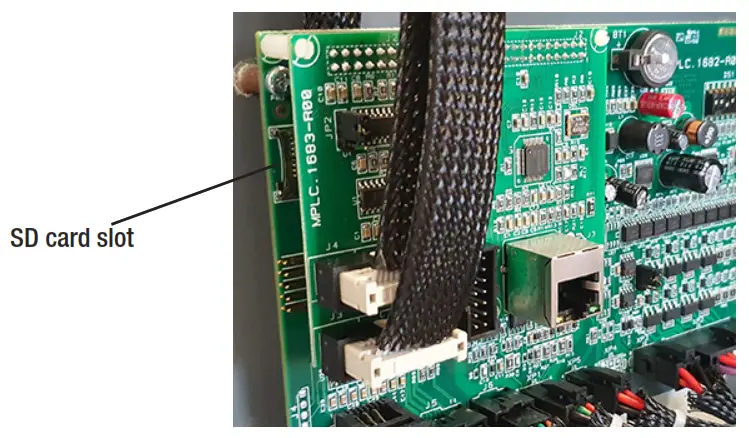 GEWISS GWJ3012R Joinon Range Electric Vehicle Charging Wallbox - SD card slot