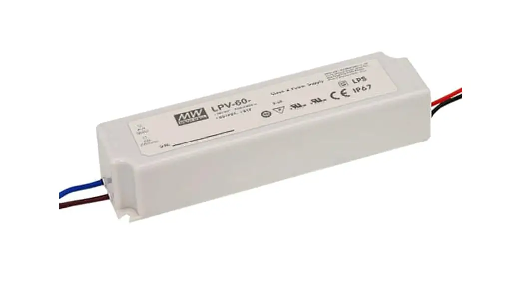 Mean Well Lpv-60 Series 60w Single Output Switching Power Supply User Manual Mean Well Lpv-60 Series 60w Single Output Switching Power Supply User Manual