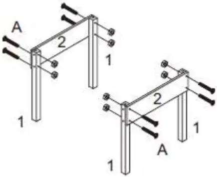 GAINSBOROUGH K166 Raised Potager with Cover B 01