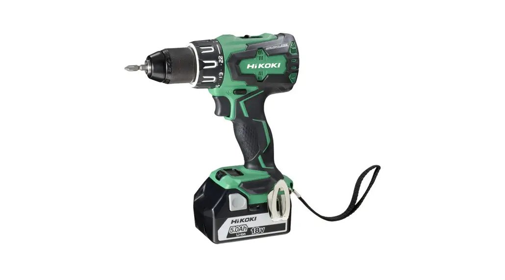 Hikoki Ds 18dbl2, Dv 18dbl2 Cordless , Impact Drver Drill Instruction Manual