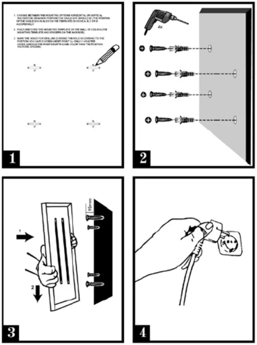Ximax 2048BTU Electric Designer Radiator 600 x 900mm White - Fig 1