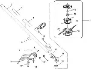 RY15526, RY15526VNM TRIMMER ATTACHMENT