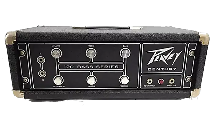 Peavey Century 120 Vintage Bass Amp Owner's Manual