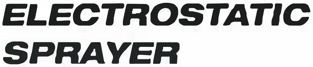 ELECTROSTATIC SPRAYER logo