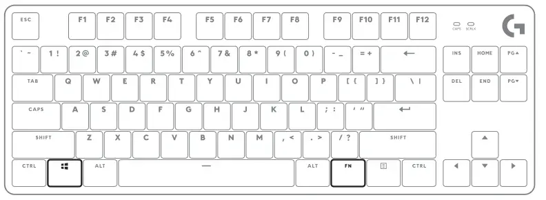 logitech G412 TKL SE Mechanical Gaming Keyboard-6