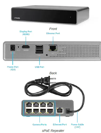 Zmodo NVR Full 720p Security Camera System 4
