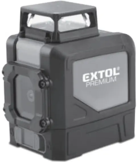 EXTOL PREMIUM 8823307 Cross Laser Liner