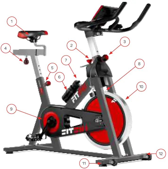 FITFIU BESP-200 Indoor Bike-fig-1