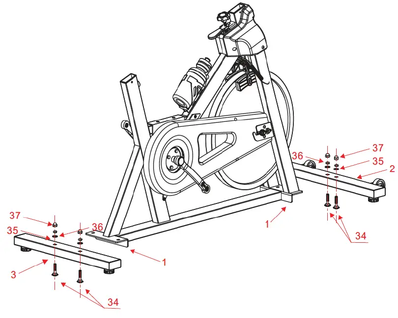 FITFIU BESP-200 Indoor Bike-fig-3
