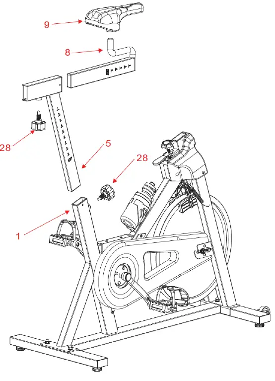 FITFIU BESP-200 Indoor Bike-fig-5