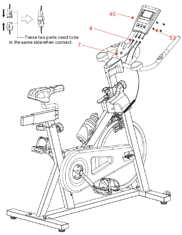 FITFIU BESP-200 Indoor Bike-fig-7