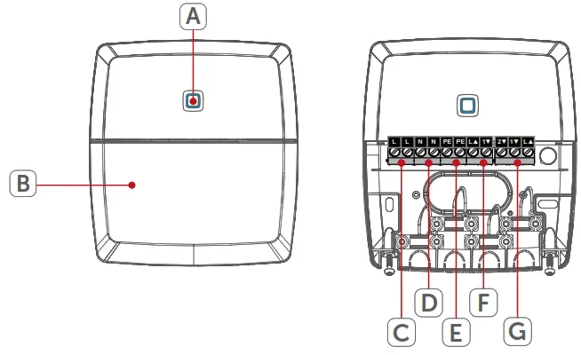 warmup KW-BLR2CH konekt Wireless Boiler 2-Channel Switch - 1