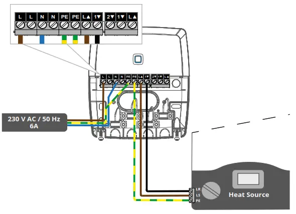 warmup KW-BLR2CH konekt Wireless Boiler 2-Channel Switch - 5